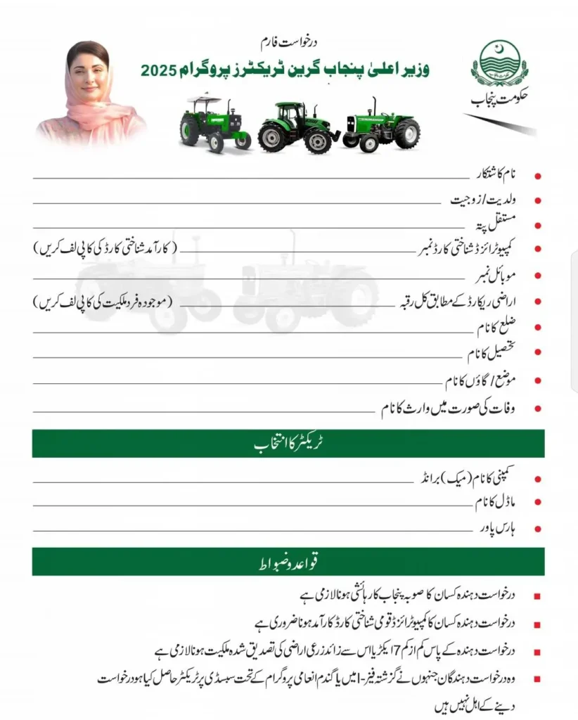 Punjab Green Tractor Scheme 2025 For Farmers of Non-Computerized Villages Know Full Registration Guide